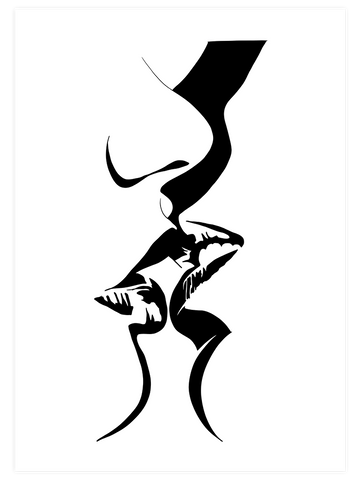 The Kiss - Art Print