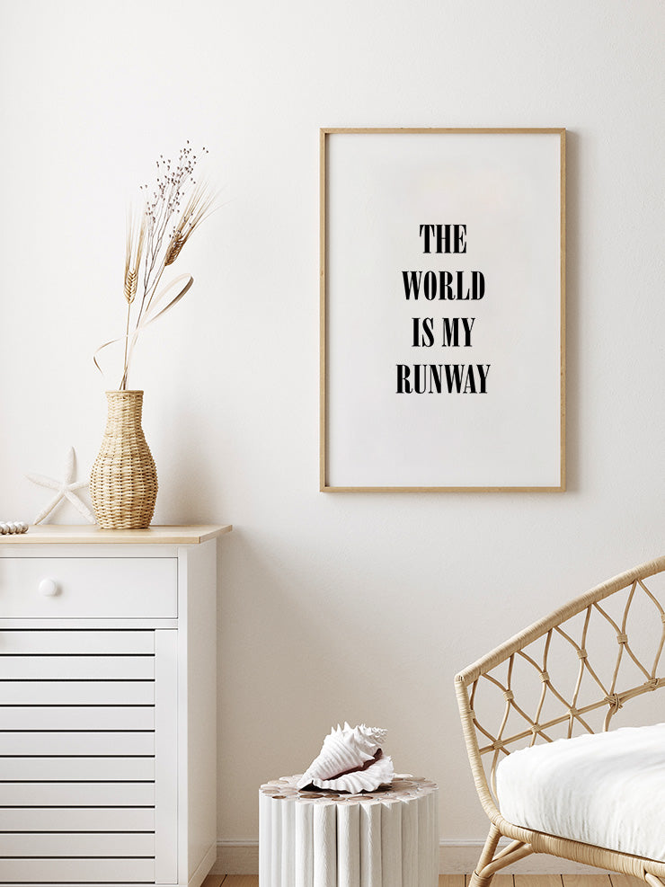 My Runway - Art Print Ürün ikincil görseli