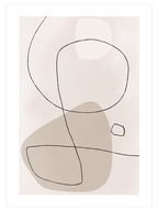 Trait Abstrait N2 - Art Print