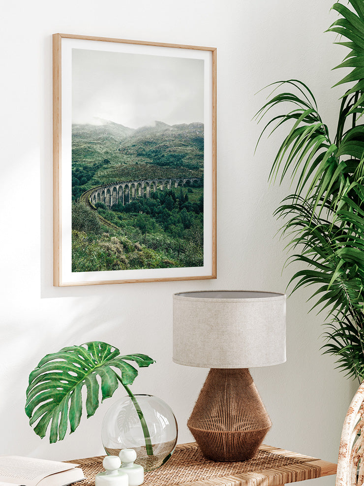 Railway - Art Print  Poster