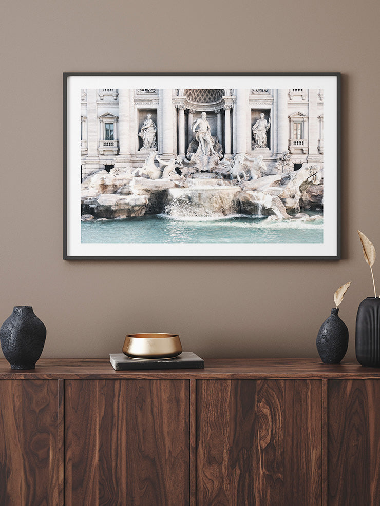 Trevi̇ Çeşmesi̇ - Art Print