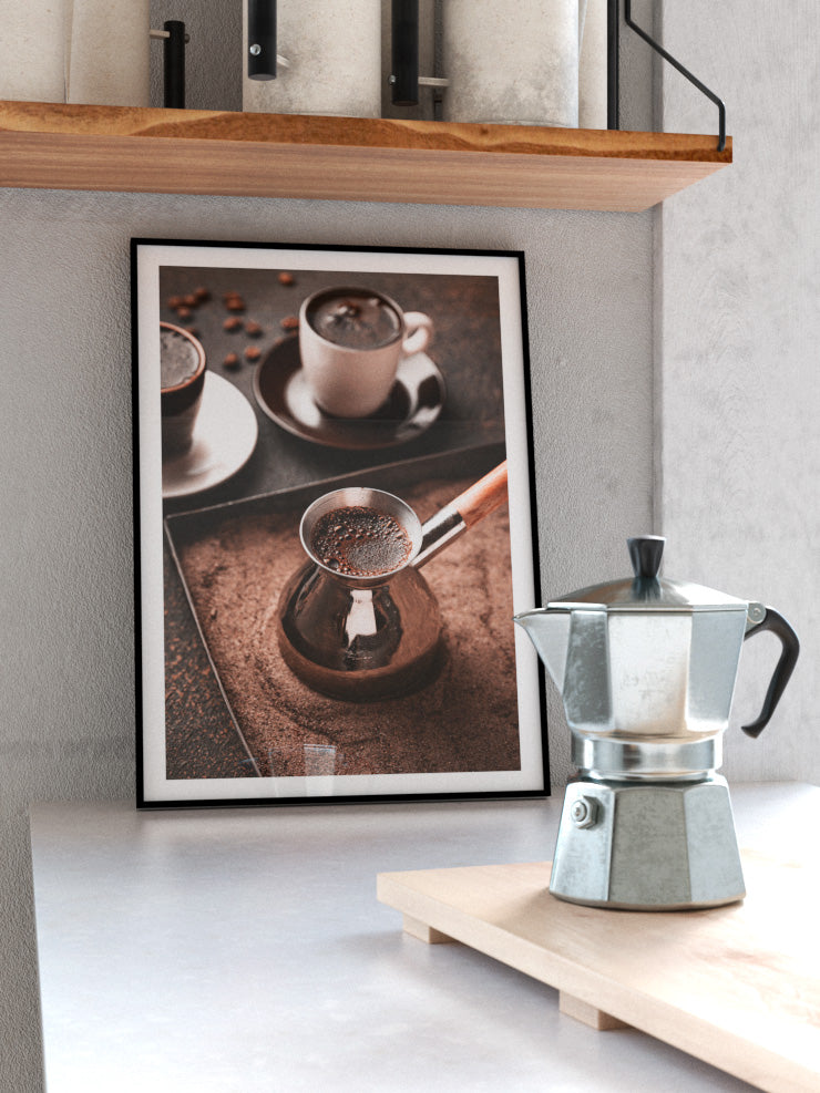 Türk Kahvesi - Art Print
