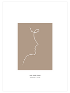 Une Jeune Femme - Art Print