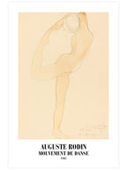 Rodin Dance Movement - Art Print