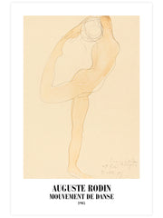 Rodin Dance Movement - Fine Art Poster