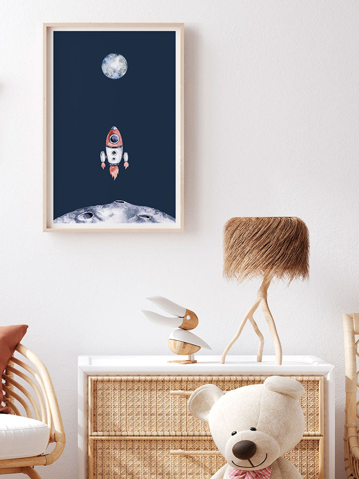 Füze - Art Print  Poster