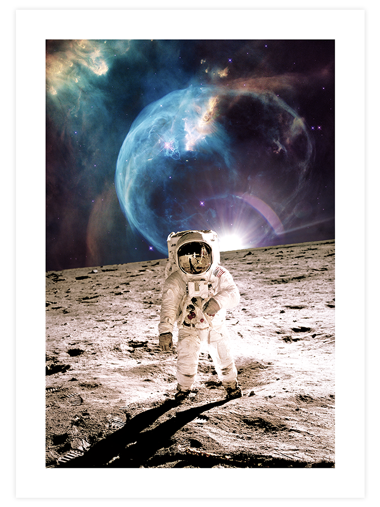 Uzay Yolculuğu N2 - Art Print