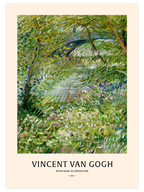 Van Gogh River Bank - Art Print