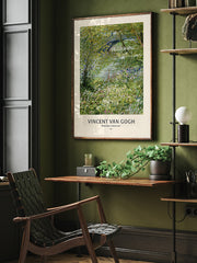 Van Gogh River Bank - Fine Art Poster