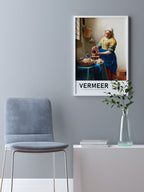 Vermeer The Milkmaid Afiş - Art Print