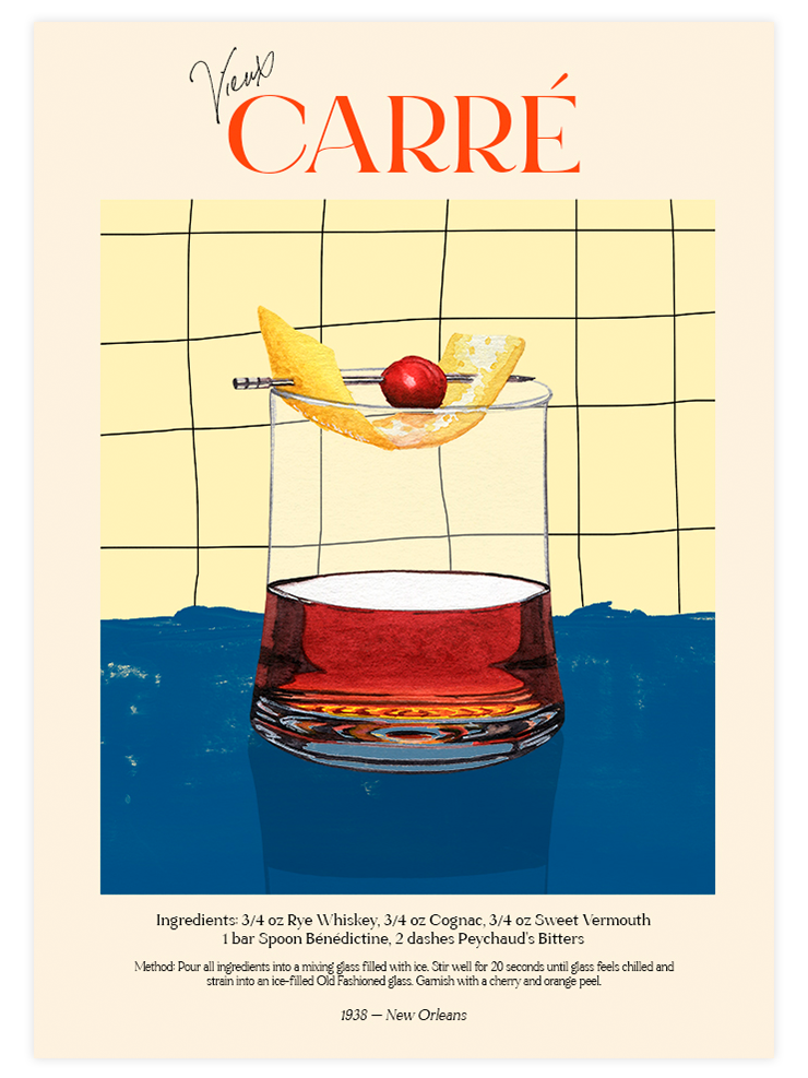 Vieux Carré - Art Print Ürün ana görseli