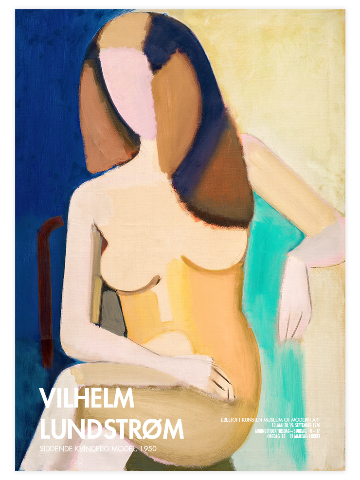 Vilhelm Lundstrom Afiş N2 - Art Print Ürün ana görseli