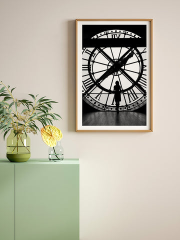 Vintage Saat - Art Print