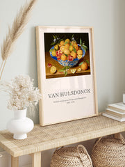 Van Hulsdonck Still Life With Lemons, Oranges And A Pomegranate - Fine Art Poster