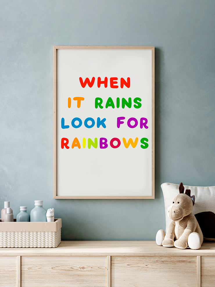 Look For Rainbows N2 - Art Print