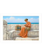 William Godward Songs Without Words - Art Print