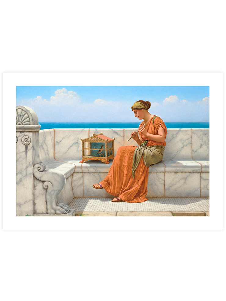 William Godward Songs Without Words - Art Print