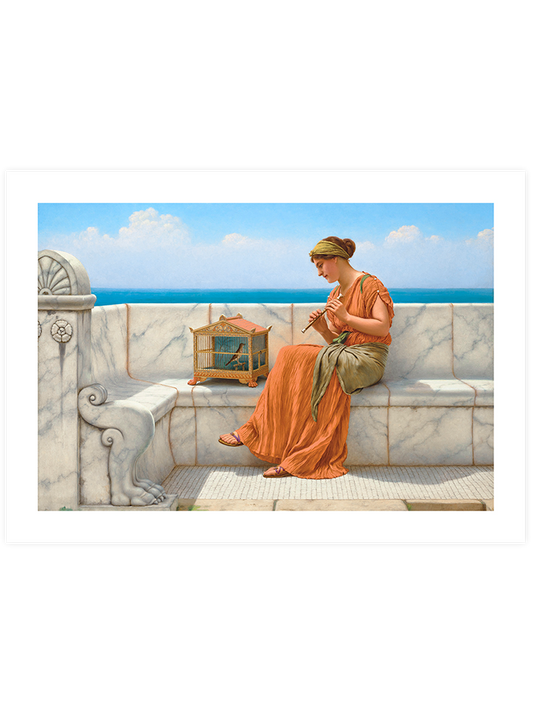 William Godward Songs Without Words - Art Print
