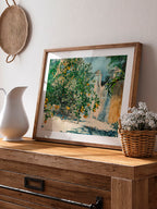 Winslow Homer Orange Trees and Gate - Art Print