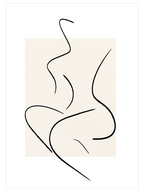 Woman Body - Art Print