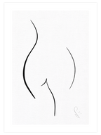Woman Body Shape - Art Print