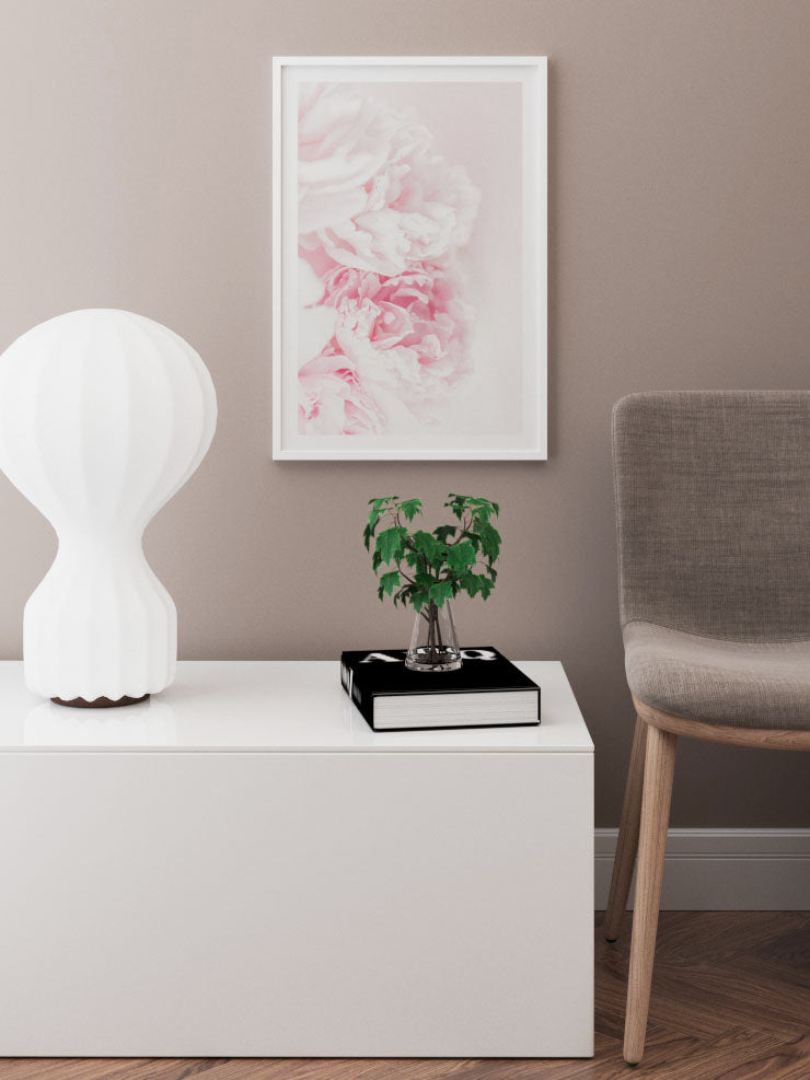 Pembe Şakayik Çiçeği - Art Print Ürün ikincil görseli