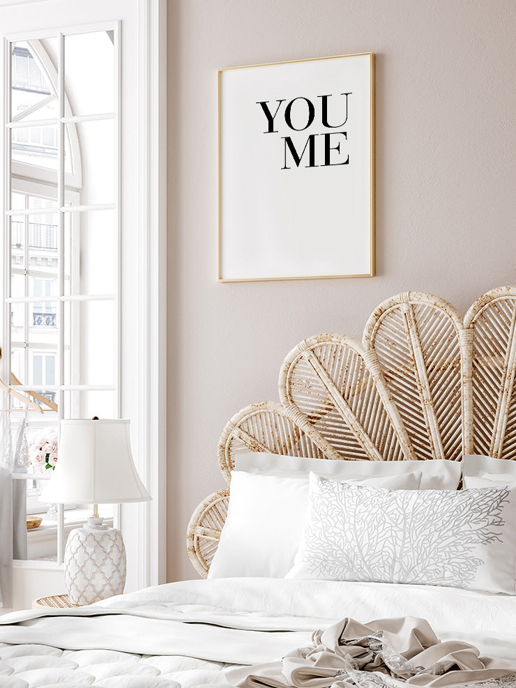 You Me - Art Print  Poster