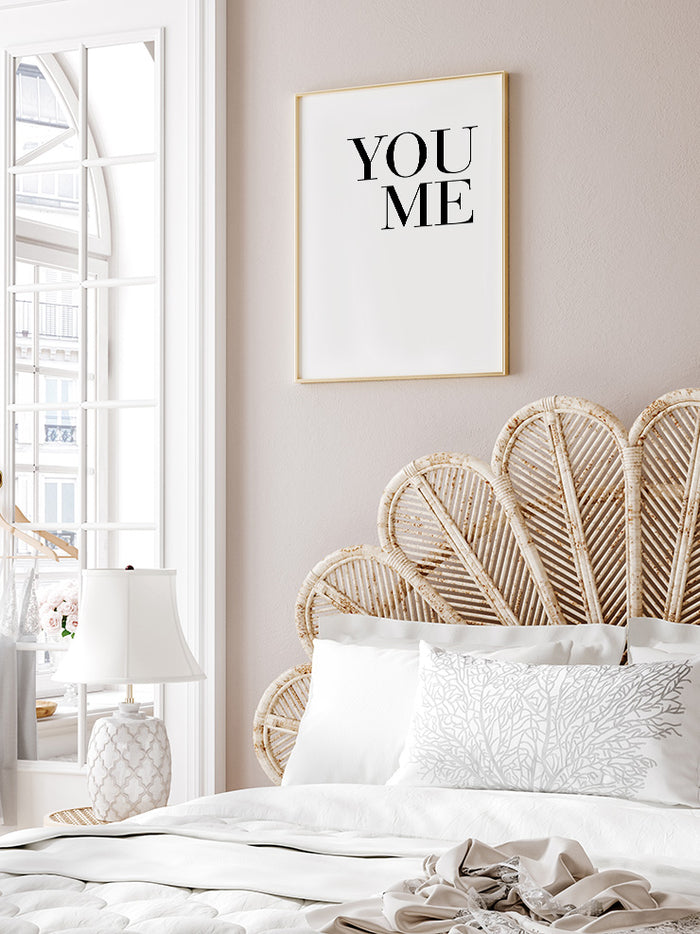 You Me - Art Print  Poster