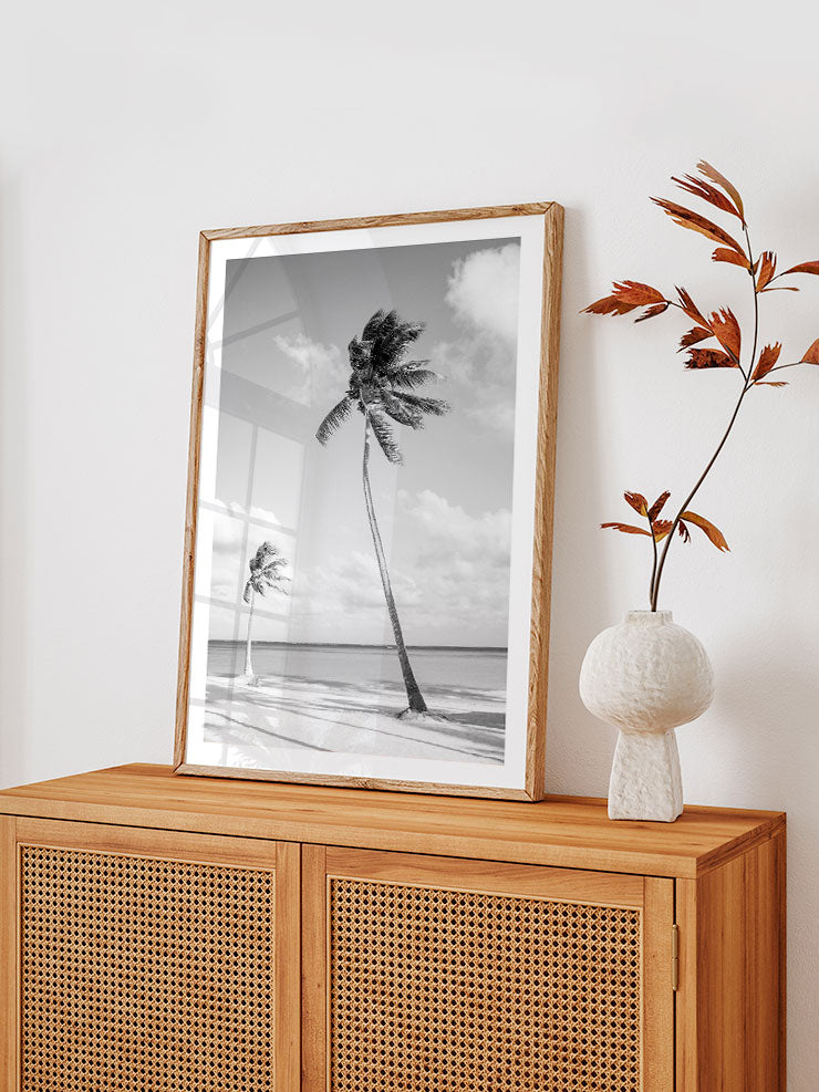 İki Palmiye - Art Print Ürün ikincil görseli