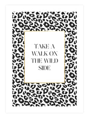 Touch of Animal Print Poster Seti