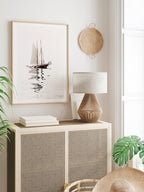 Winslow Homer Two–masted Schooner with Dory - Art Print