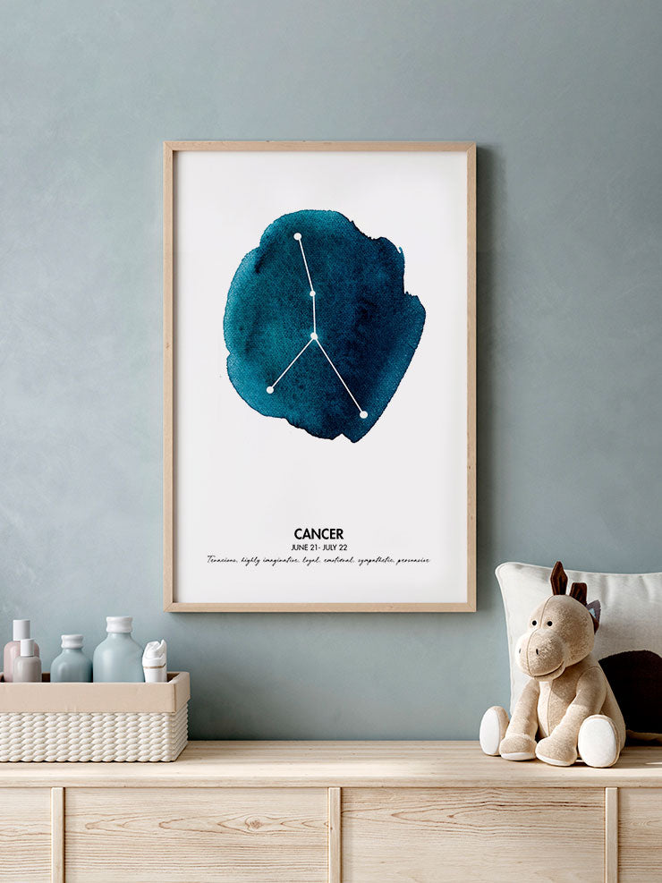 Yengeç Burcu - Art Print Ürün ikincil görseli