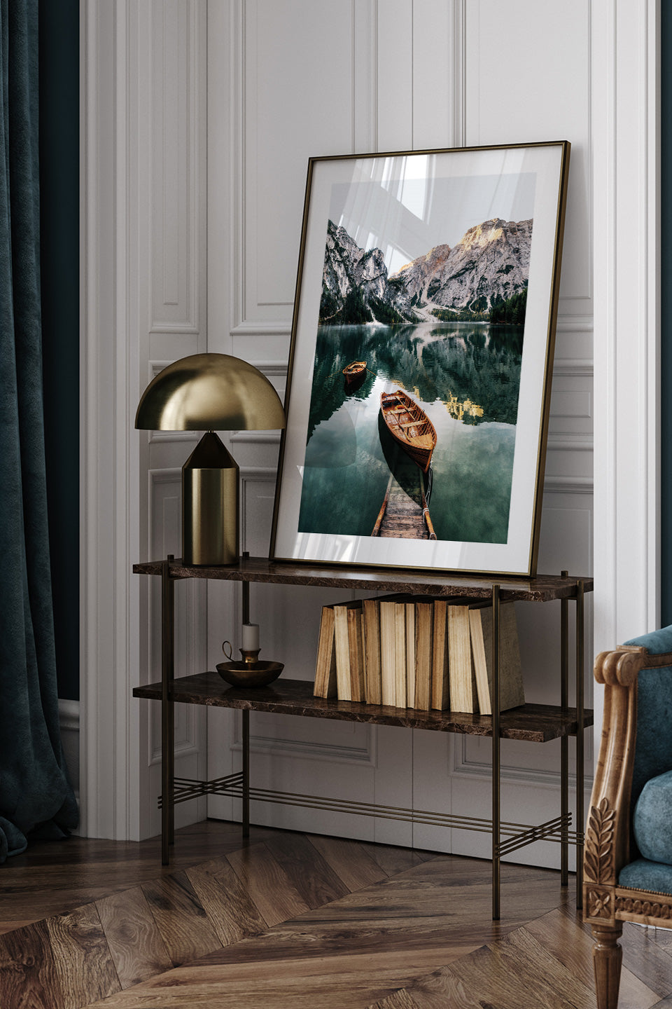 Yeşil Göl - Art Print