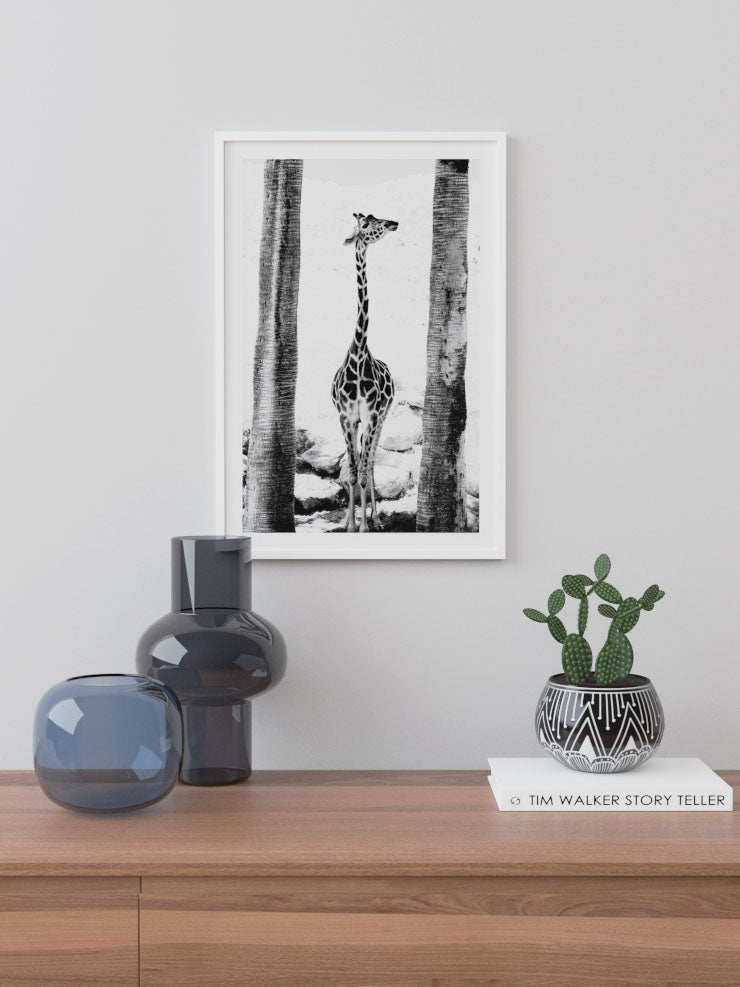 La Petite Girafe - Art Print  Poster