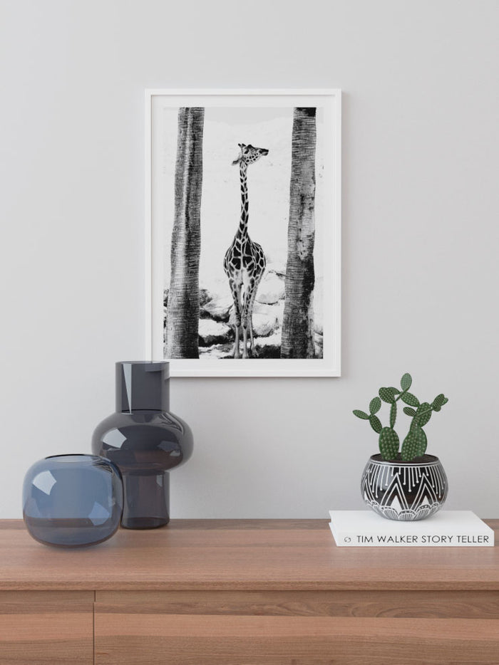 La Petite Girafe - Art Print  Poster