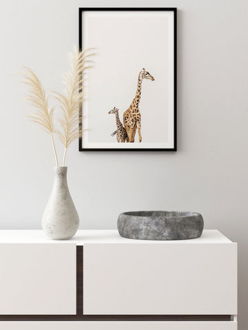 Zürafalar - Art Print