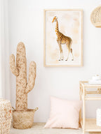 Zürafa N1 - Art Print